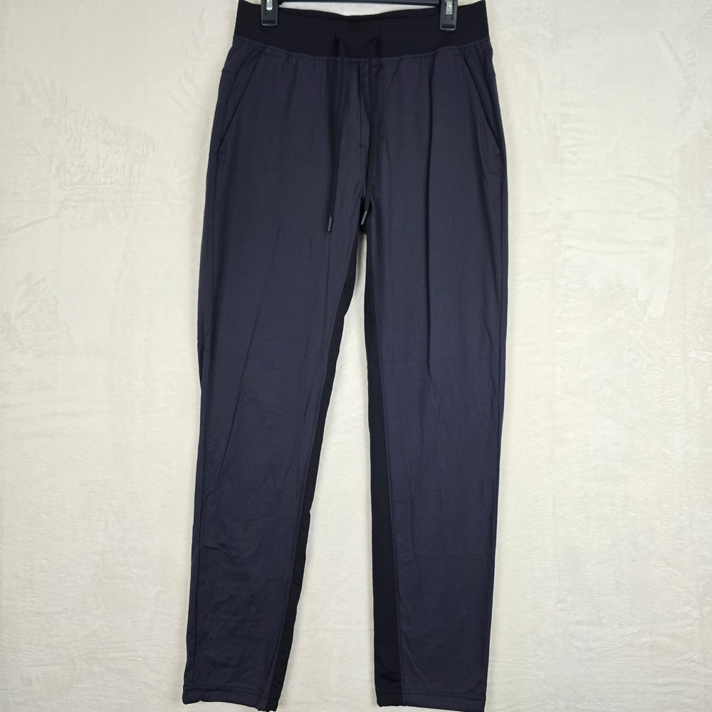 lululemon Lightweight Twill Classic-Fit Pant Black M5B74S Mens Size Medium